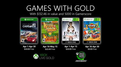 Microsoft Canada Xbox Offers: FREE New Games with Gold for April 2020