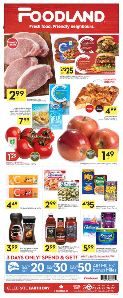 Foodland (ON) Flyer April 21 to 27