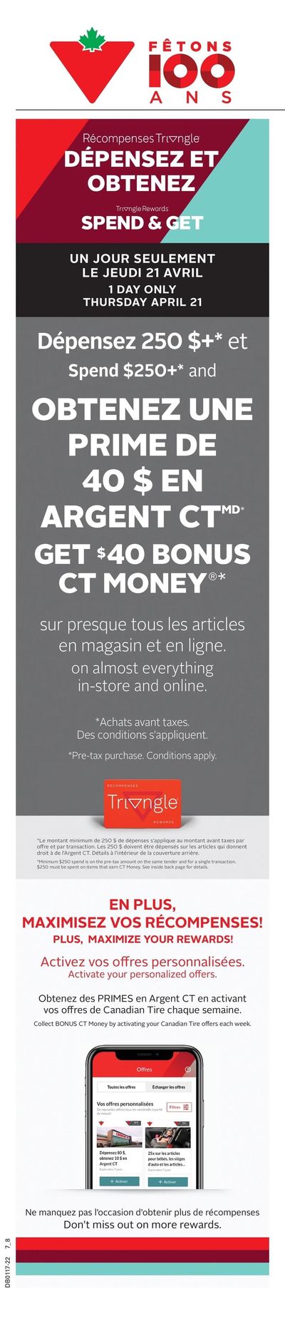 Canadian Tire (QC) Flyer April 21 to 27