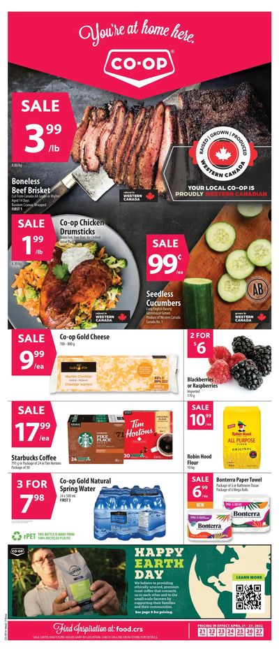 Co-op (West) Food Store Flyer April 21 to 27