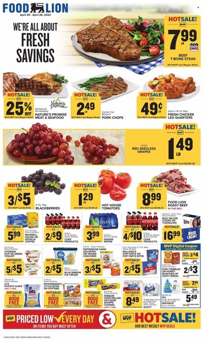 Food Lion (NC) Weekly Ad Flyer April 20 to April 27