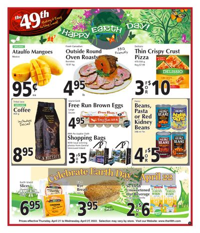 The 49th Parallel Grocery Flyer April 21 to 27