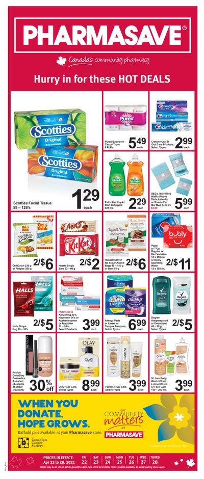 Pharmasave (West) Flyer April 22 to 28