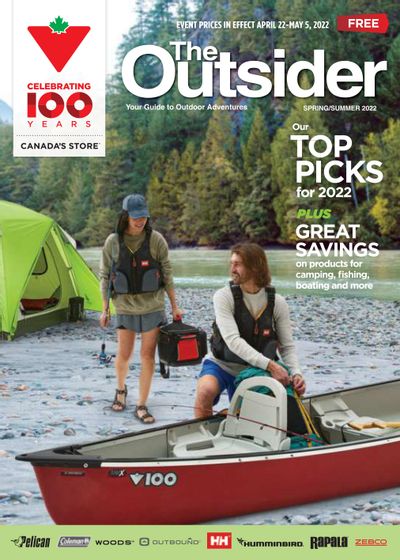 Canadian Tire The Outsider Flyer April 22 to May 5