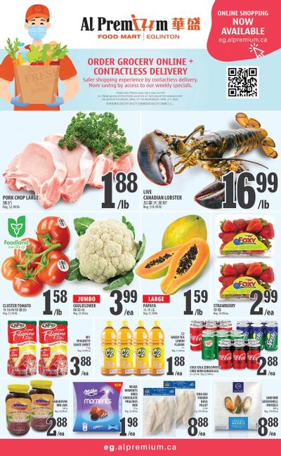 Al Premium Food Mart (Eglinton Ave.) Flyer April 21 to 27