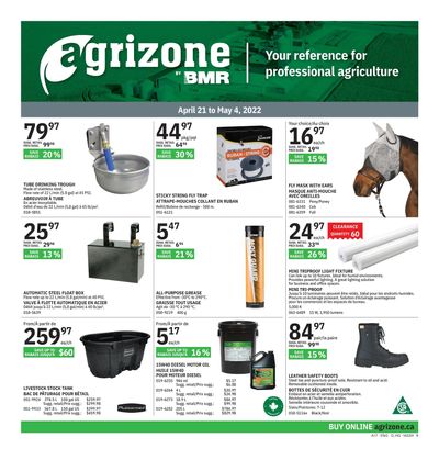 BMR Agrizone Flyer April 21 to May 4