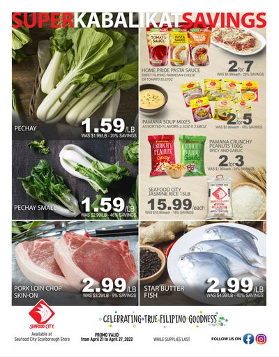 Seafood City Supermarket (ON) Flyer April 21 to 27