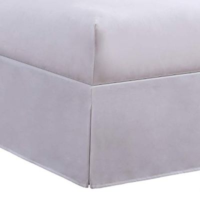 Bed Maker's Wrap-Around Microfiber Bed Skirt for Adjustable Beds, Tailored Style, 15 Inch Drop Length, Queen, White $71.64 (Reg $80.90)