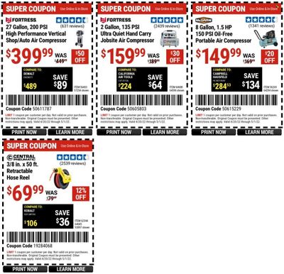 Harbor Freight Weekly Ad Flyer April 21 to April 28