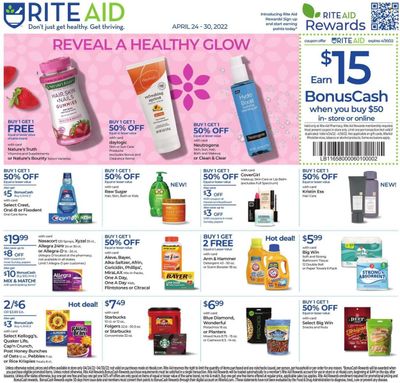 RITE AID Weekly Ad Flyer April 21 to April 28