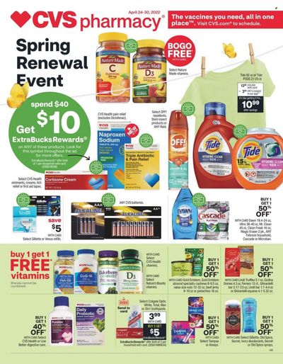 CVS Pharmacy Weekly Ad Flyer April 21 to April 28
