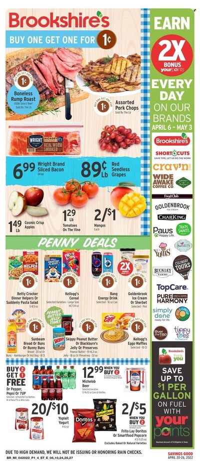 Brookshires (AR, LA, TX) Weekly Ad Flyer April 21 to April 28