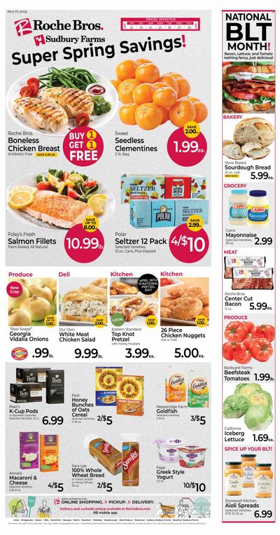 Roche Bros. (MA) Weekly Ad Flyer April 21 to April 28