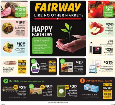 Fairway Market (CT, NJ, NY) Weekly Ad Flyer April 21 to April 28