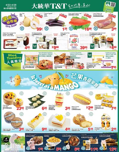 T&T Supermarket (GTA) Flyer April 22 to 28