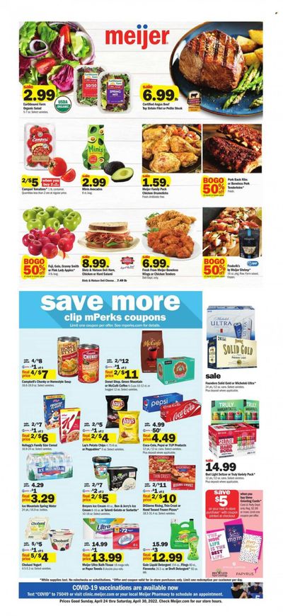 Meijer (MI) Weekly Ad Flyer April 22 to April 29