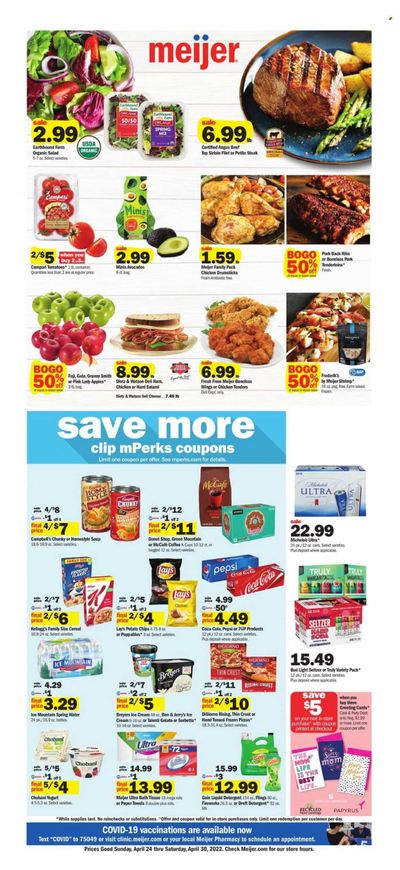Meijer (IN) Weekly Ad Flyer April 22 to April 29