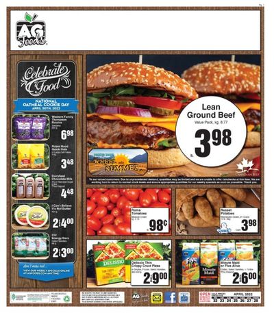 AG Foods Flyer April 22 to 28