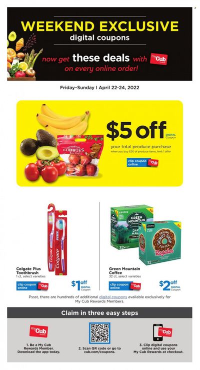 Cub Foods (MN) Weekly Ad Flyer April 22 to April 29
