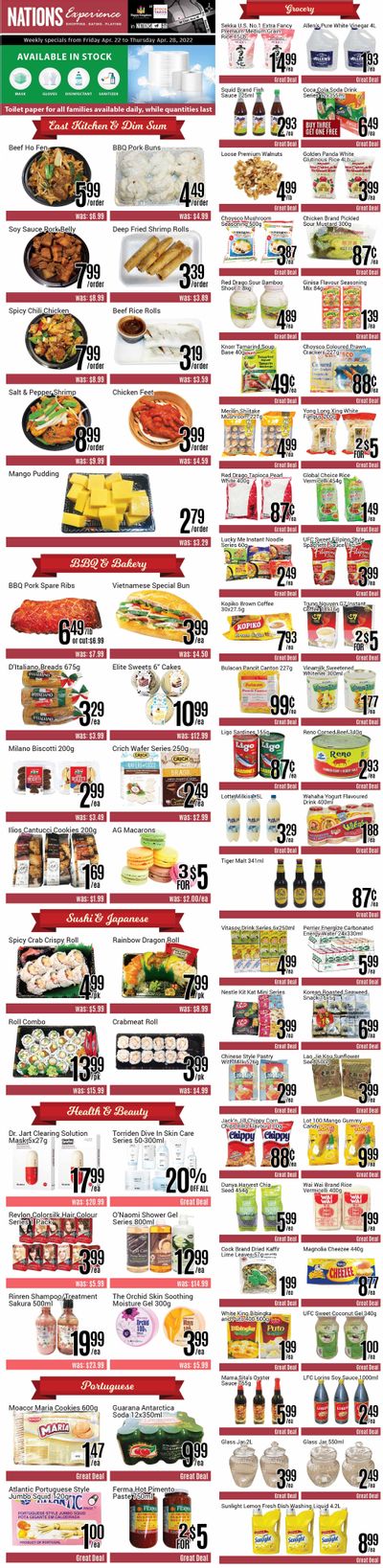 Nations Fresh Foods (Toronto) Flyer April 22 to 28