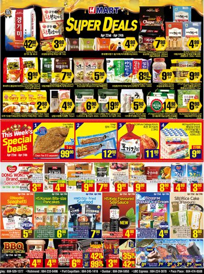 H Mart (West) Flyer April 22 to 28