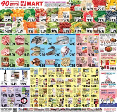 Hmart Weekly Ad Flyer April 22 to April 29