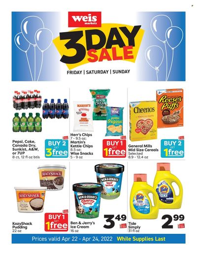 Weis (MD, NY, PA) Weekly Ad Flyer April 23 to April 30