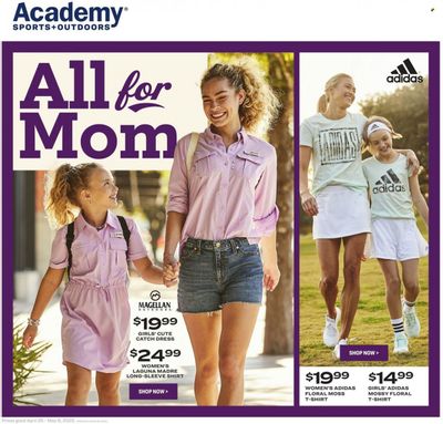 Academy Sports (AL, AR, GA, LA, MO, NC, SC, TN, TX) Weekly Ad Flyer April 24 to May 1