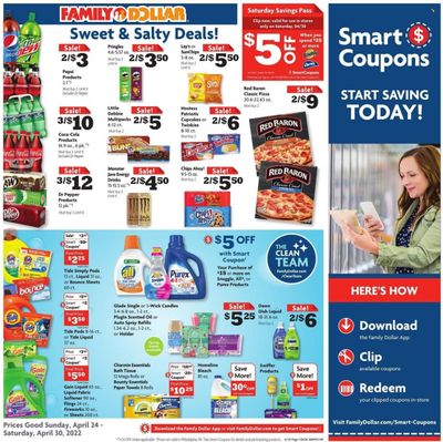 Family Dollar Weekly Ad Flyer April 24 to May 1