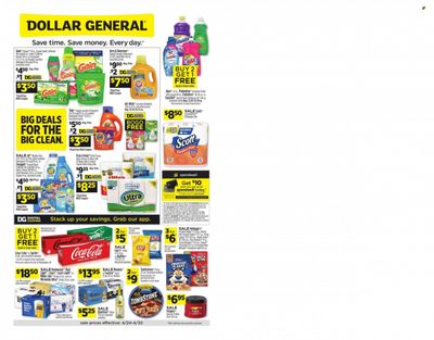Dollar General (CA, NV) Weekly Ad Flyer April 25 to May 2