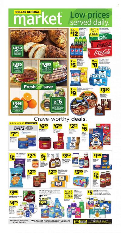 Dollar General (AL, GA, KY, LA, TN) Weekly Ad Flyer April 25 to May 2 Dollar General (AL, GA, KY, LA, TN) Weekly Ad Flyer April 25 to May 2