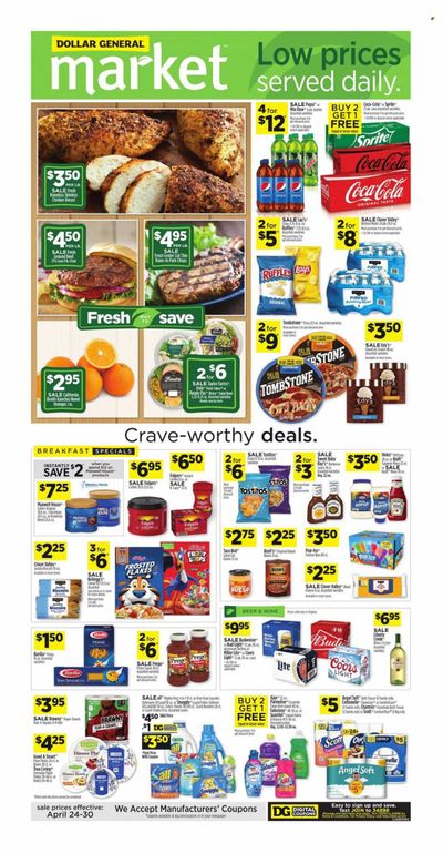 Dollar General (VA) Weekly Ad Flyer April 25 to May 2