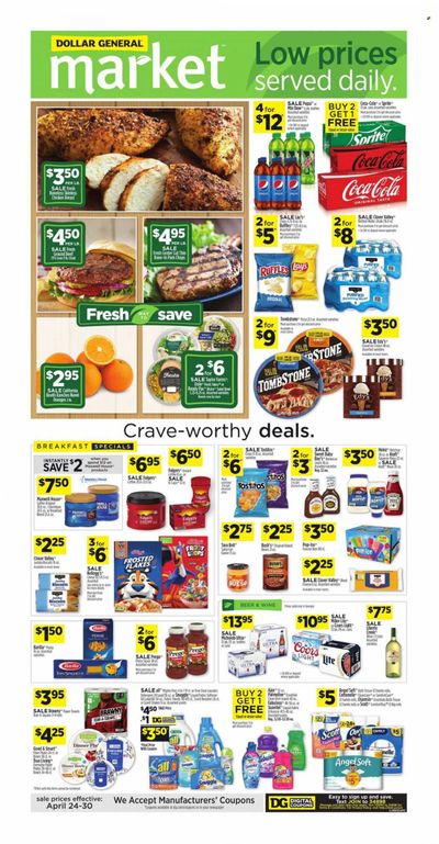 Dollar General (GA) Weekly Ad Flyer April 25 to May 2