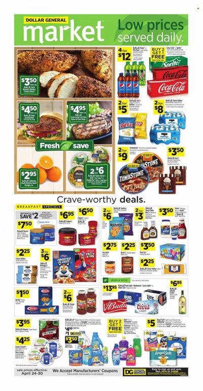 Dollar General (SC) Weekly Ad Flyer April 25 to May 2