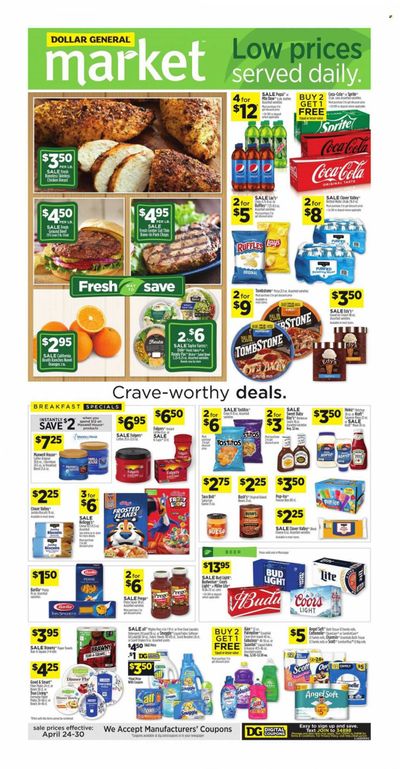 Dollar General (MS) Weekly Ad Flyer April 25 to May 2
