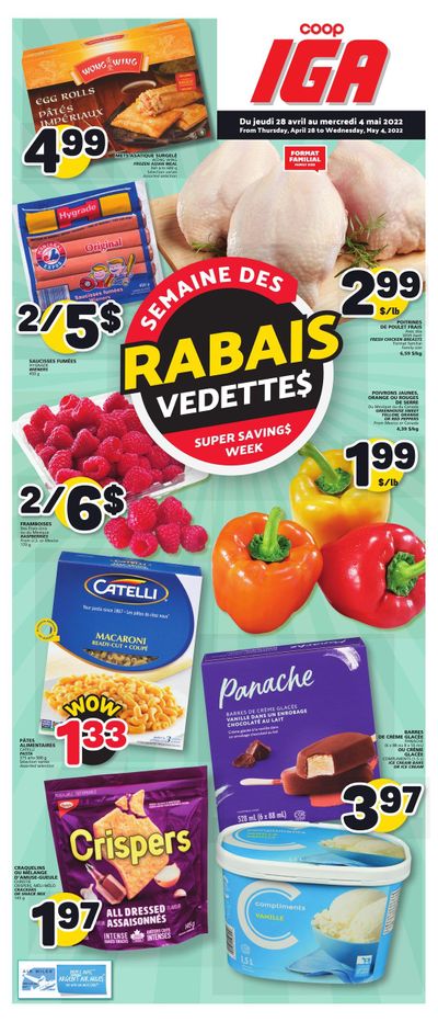 Coop IGA Flyer April 28 to May 4