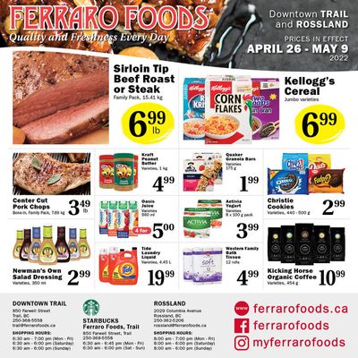 Ferraro Foods Flyer April 26 to May 9