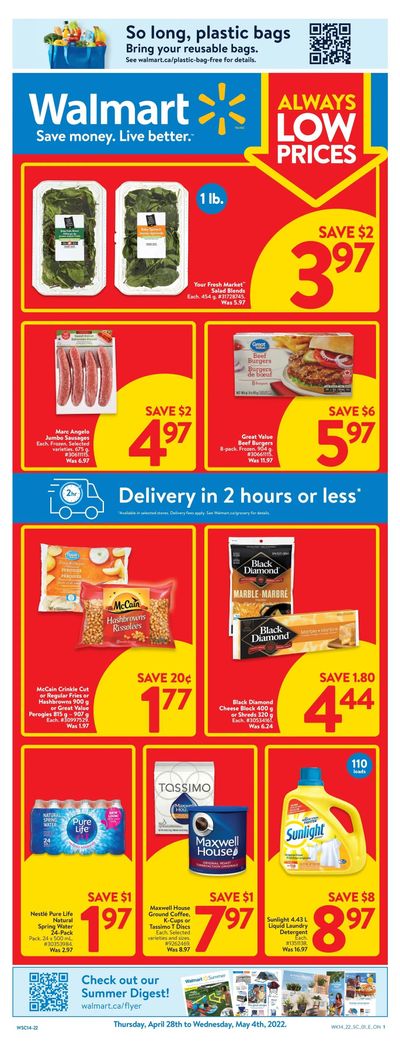 Walmart (ON) Flyer April 28 to May 4