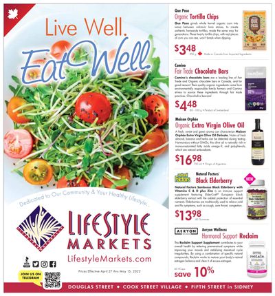 Lifestyle Markets Flyer April 27 to May 15