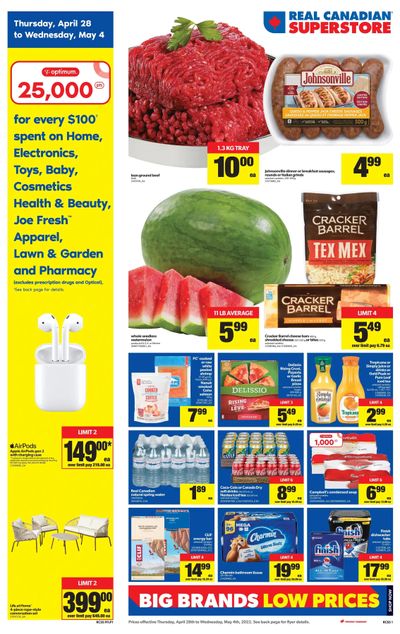 Real Canadian Superstore (ON) Flyer April 28 to May 4