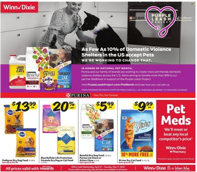 Winn Dixie (AL, FL, GA, LA) Weekly Ad Flyer April 27 to May 4