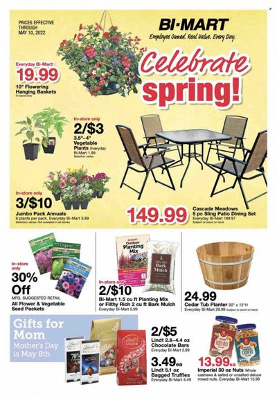 Bi-Mart (ID, OR, WA) Weekly Ad Flyer April 27 to May 4 Bi-Mart (ID, OR, WA) Weekly Ad Flyer April 27 to May 4