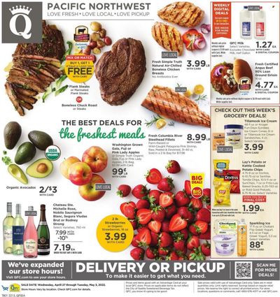 QFC (WA) Weekly Ad Flyer April 27 to May 4