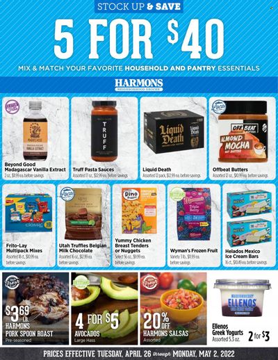 Harmons (UT) Weekly Ad Flyer April 27 to May 4