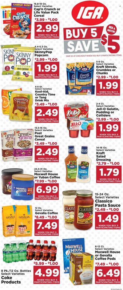 IGA Weekly Ad Flyer April 27 to May 4 IGA Weekly Ad Flyer April 27 to May 4