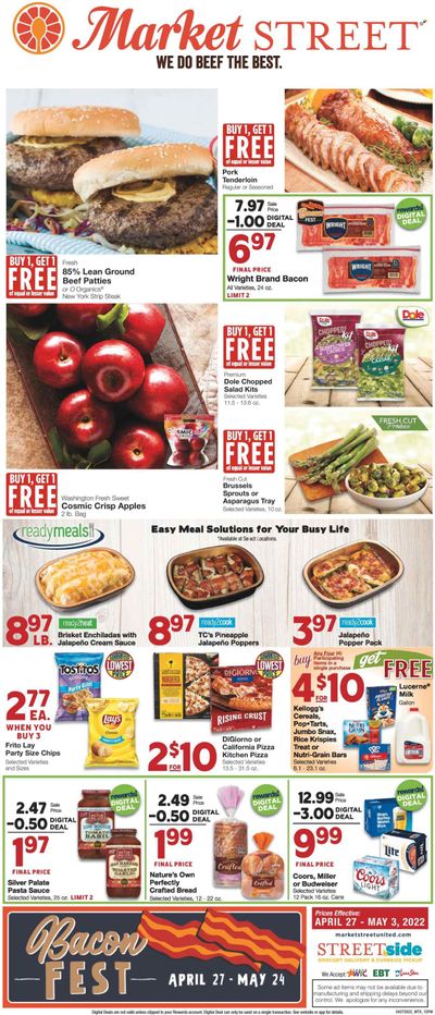 Market Street (NM, TX) Weekly Ad Flyer April 27 to May 4