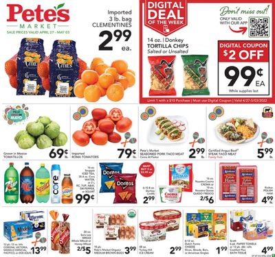 Pete's Fresh Market (IL) Weekly Ad Flyer April 27 to May 4