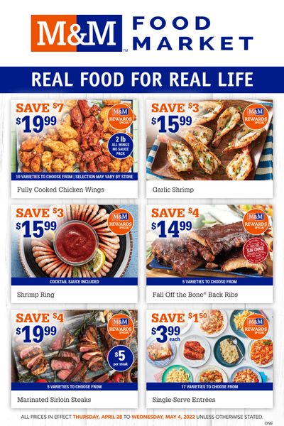 M&M Food Market (ON) Flyer April 28 to May 4