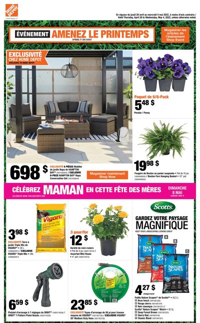 Home Depot (QC) Flyer April 28 to May 4