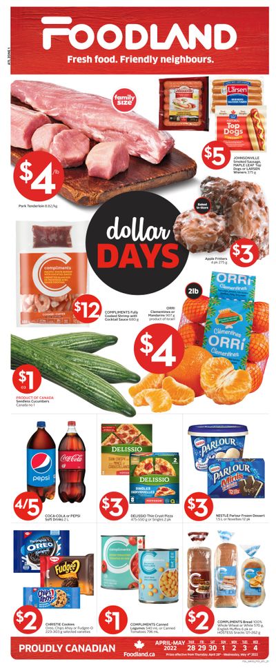 Foodland (Atlantic) Flyer April 28 to May 4